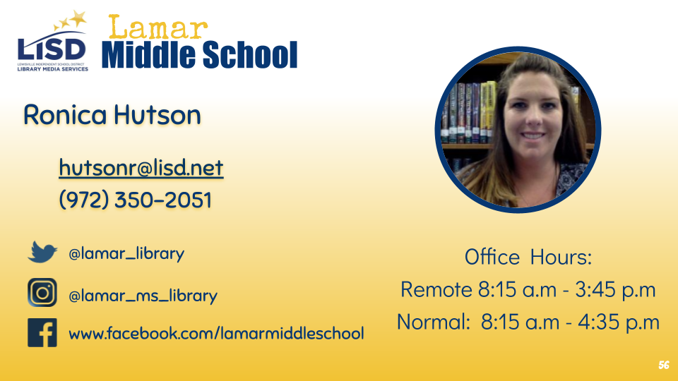 Lamar Librarian
